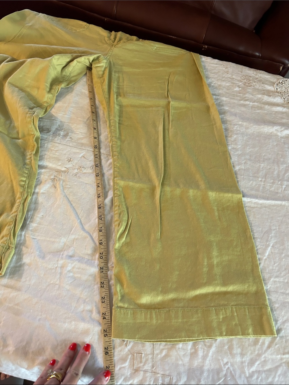 Maeve The Colette - Linen and viscose with 2%stretch sz 32 - Picture 9 of 11